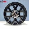 16'' Nieuw In Doos R Look Velgen Set. Hoogglans Zwart Kleur SportVelgen.