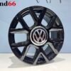 16'' Nieuw In Doos R Look Velgen Set. Hoogglans Zwart Kleur SportVelgen.