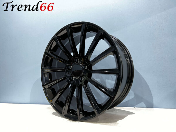 18 Inch Velgen 5x112- Multispaak AMG Look Velgen in Hoogglans Zwart
