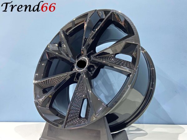 IMG_6304 20 Inch 5x112 RS7 Performance Look Velgen Set Hooglans Zwarte Kleur