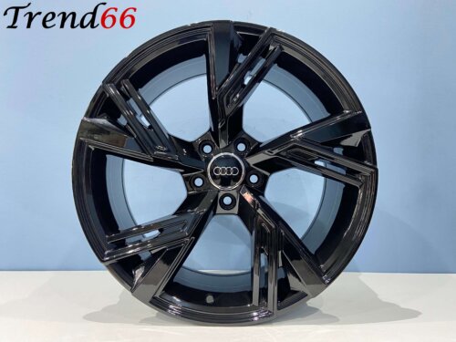 IMG_6561 21 Inch Velgen 5x112 - RS6 Look Hoogglans Zwarte Kleur
