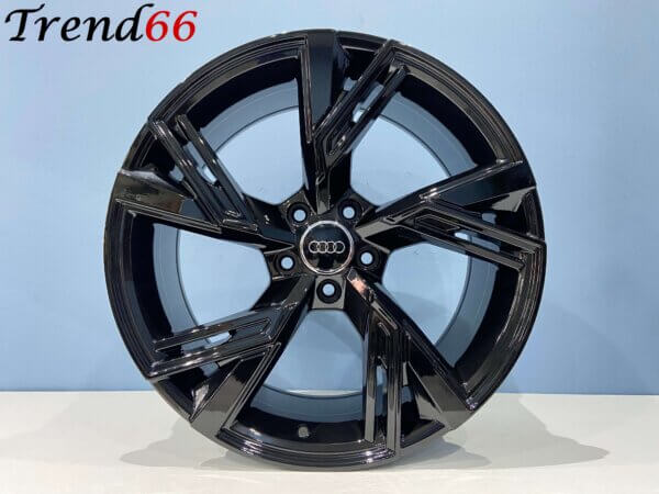 IMG_6561 21 Inch Velgen 5x112 - RS6 Look Hoogglans Zwarte Kleur