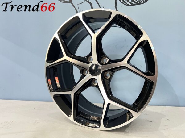 18 Inch 5x112 RS3 Look Velgen Set Glans Zwart Gepolijst Kleur