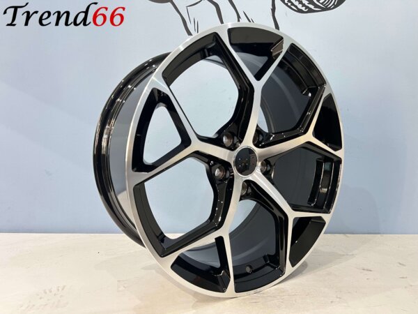 18 Inch 5x112 RS3 Look Velgen Set Glans Zwart Gepolijst Kleur