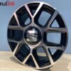 IMG_7135 16 Inch 4x100 R Look Velgen Set Hoogglans Zwart Gepolijste Kleur