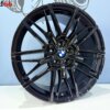 19 Inch 5x112 951M Look Breed Set Velgen Hoogglans Zwarte Kleur
