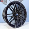 19 Inch 5x112 951M Look Breed Set Velgen Hoogglans Zwarte Kleur