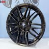 19 Inch 5x112 951M Look Breed Set Velgen Hoogglans Zwarte Kleur