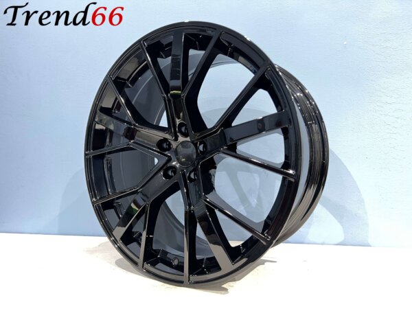 20 Inch 5x120 Bulli R Look Velgen Set Hooglans Zwarte kleur