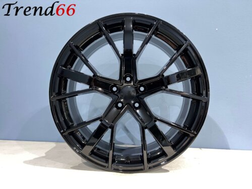 20 Inch 5x112 Nieuwste Model Rs6 Performance Look Velgen Set Glans Zwarte Kleur
