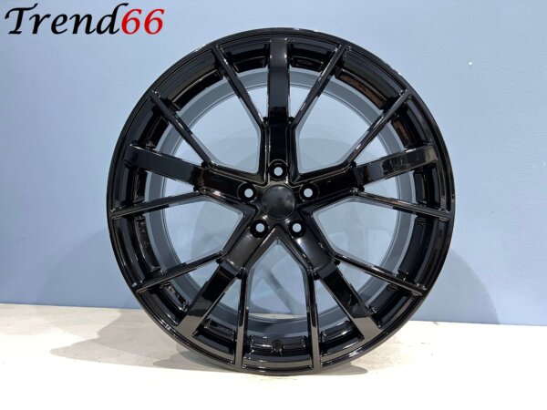 20 Inch 5x112 Nieuwste Model Rs6 Performance Look Velgen Set Glans Zwarte Kleur