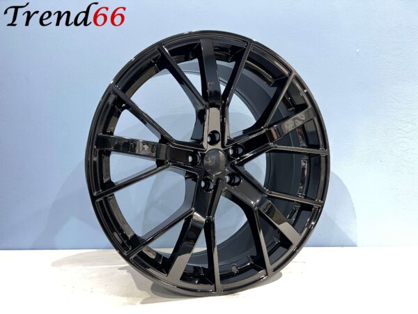 20 Inch 5x112 Nieuwste Model Rs6 Performance Look Velgen Set Glans Zwarte Kleur