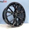 20 Inch 5x120 Bulli R Look Velgen Set Hooglans Zwarte kleur