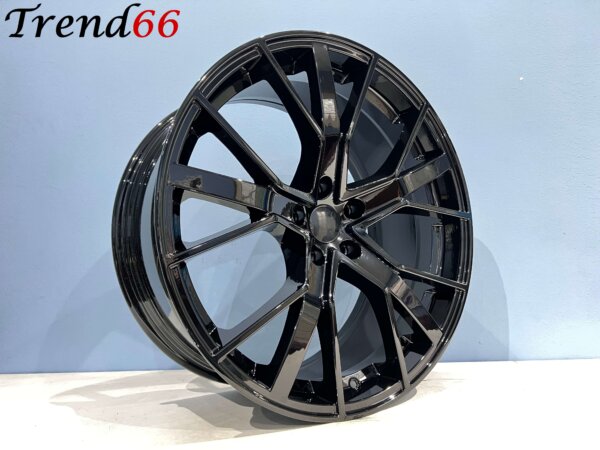 20 Inch 5x112 Nieuwste Model Rs6 Performance Look Velgen Set Glans Zwarte Kleur