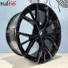 IMG_8259 19 Inch Velgen 5x120- Style 845M Look BREEDSET in Hoogglans Zwart