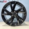 IMG_8350 18'' Velgen 5x112 R8 Look Velgen Set. Hoogglans Zwart Sterke en Kwaliteit SportVelgen