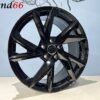 IMG_8351 18'' Velgen 5x112 R8 Look Velgen Set. Hoogglans Zwart Sterke en Kwaliteit SportVelgen