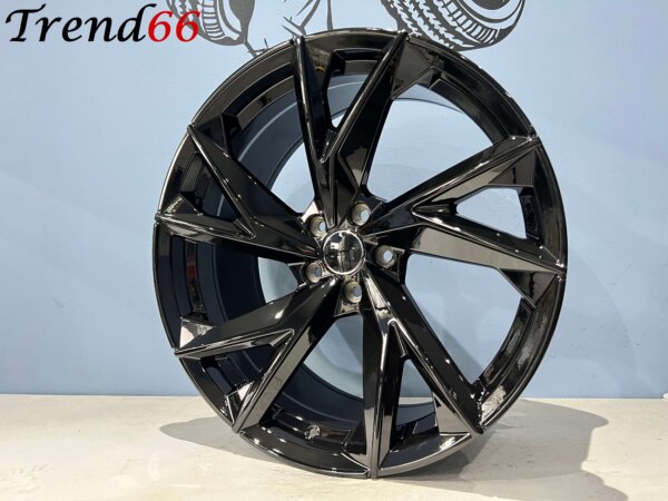 IMG_8357 20 Inch Velgen 5x112- RS8 Performance Look Velgen Set Glans Zwarte Kleur