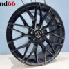 IMG_8460 17 Inch 5x100 Y 10 Spaak Forget Velgen Set Hoogglans Zwarte Kleur