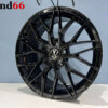 IMG_8462 17 Inch 5x100 Y 10 Spaak Forget Velgen Set Hoogglans Zwarte Kleur