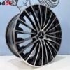 18 Inch Velgen 5x112 2026 AMG Look MultiSpaak Velgen Hoogglans Zwart Gepolijst