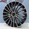 18 Inch Velgen 5x112 2026 AMG Look MultiSpaak Velgen Hoogglans Zwart Gepolijst