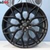 IMG_8570 20'' 5x120 Nieuw In Doos Vossen Bulli R Look Velgen Set. Satin Zwart Kleur SportVelgen.