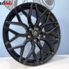 IMG_8571 20'' 5x120 Nieuw In Doos Vossen Bulli R Look Velgen Set. Satin Zwart Kleur SportVelgen.