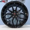 IMG_8598 19'' 5x112 Nieuwste Model Vossen Look Velgen Set Hoogglans Zwarte Kleur