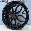 IMG_8601 19'' 5x112 Nieuwste Model Vossen Look Velgen Set Hoogglans Zwarte Kleur