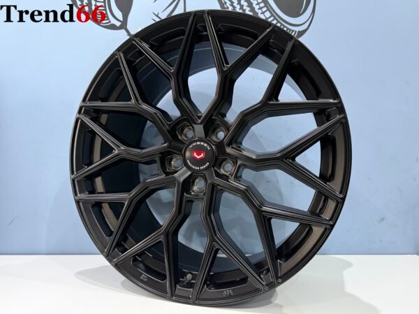 IMG_8631 20'' 5x120 Nieuw In Doos Vossen Bulli R Look Velgen Set. Satin Zwart Kleur SportVelgen.