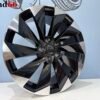 18'' Nieuw In Doos FR Model Velgen Set. Hoogglans Zwart Gepolijst Kleur SportVelgen.