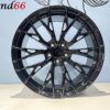 18 Inch Velgen 5x100-RS Velocity Look Hoogglans Zwarte kleur