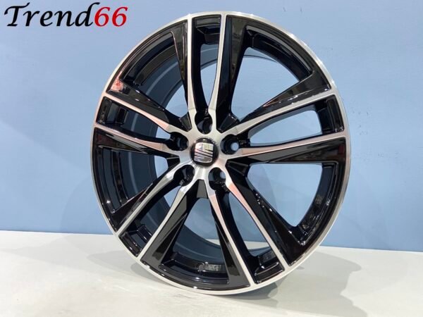 IMG_8719 18'' Velgen 5x112 FR Look Hoogglans Zwart Gepolijste velgen set