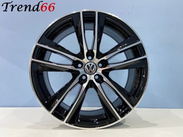 IMG_8729 18'' Velgen 5x112 FR Look Hoogglans Zwart Gepolijste velgen set
