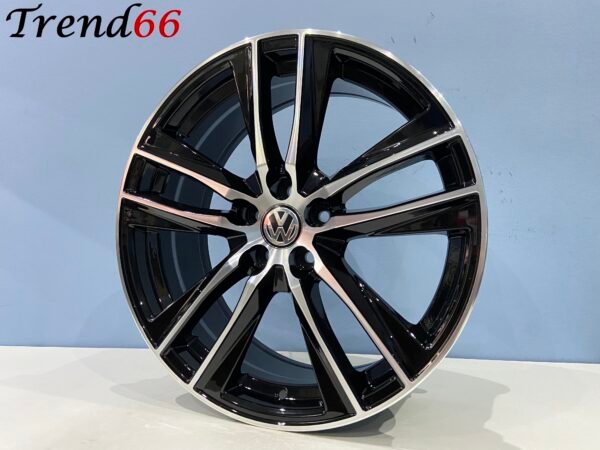 IMG_8730 18'' Velgen 5x112 FR Look Hoogglans Zwart Gepolijste velgen set