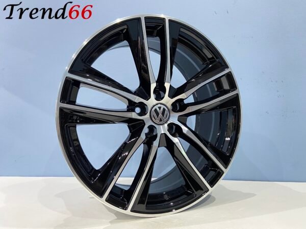 IMG_8731 18'' Velgen 5x112 FR Look Hoogglans Zwart Gepolijste velgen set