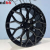 19 Inch Velgen 5x112- Vossen Look Y Spaak Hoogglans Zwarte Kleur