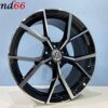 IMG_8764 18 Inch 5x100 Estoril Look Velgen Set Hoogglans Zwart gepolijste Kleur