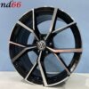 IMG_8765 18 Inch 5x100 Estoril Look Velgen Set Hoogglans Zwart gepolijste Kleur