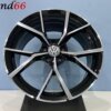 IMG_8766 18 Inch 5x100 Estoril Look Velgen Set Hoogglans Zwart gepolijste Kleur