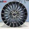 19 Inch 5x112 Nieuwste Model AMG Look Velgen Hoogglans Glans Zwart Gepolijst