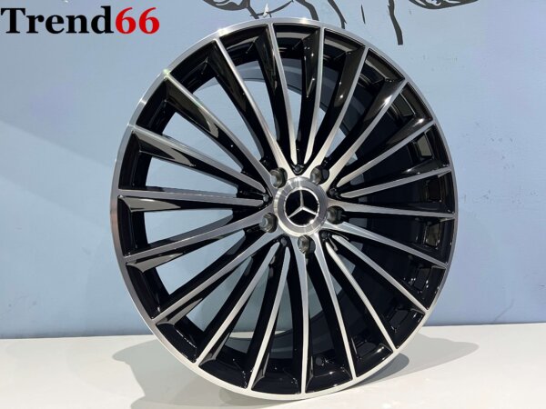 19 Inch 5x112 Nieuwste Model AMG Look Velgen Hoogglans Glans Zwart Gepolijst