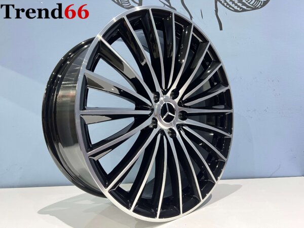 19 Inch 5x112 Nieuwste Model AMG Look Velgen Hoogglans Glans Zwart Gepolijst