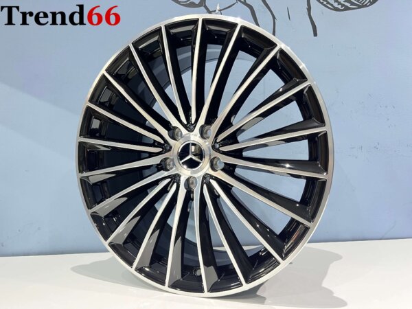 19 Inch 5x112 Nieuwste Model AMG Look Velgen Hoogglans Glans Zwart Gepolijst