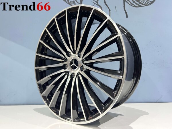 19 Inch 5x112 Nieuwste Model AMG Look Velgen Hoogglans Glans Zwart Gepolijst