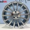 IMG_8877 19 Inch 5x112 Multispaak AMG Look Velgen Set Hoogglans Zwart Gepolijste Kleur
