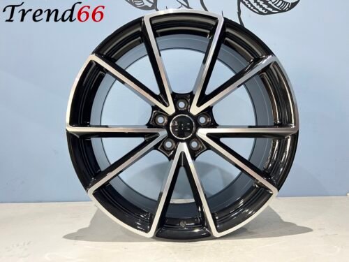 19'' Velgen 5x112 RS4 Look Velgen in Hoogglans Zwart Gepolijst Kleur
