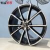 19'' Velgen 5x112 RS4 Look Velgen in Hoogglans Zwart Gepolijst Kleur