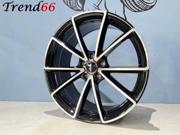 19'' Velgen 5x112 RS4 Look Velgen in Hoogglans Zwart Gepolijst Kleur